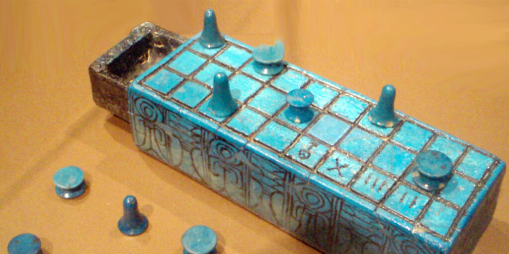 senet tabletop game